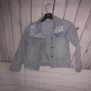 Girls Light Blue Denim Jacket